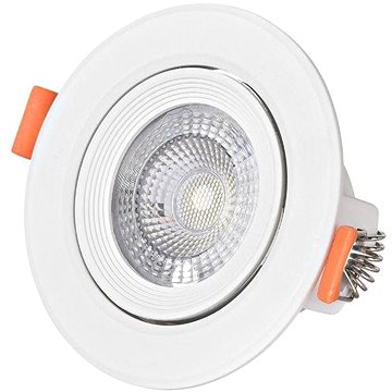 Výklopné podhledové bodové LED 5 W kruh teplá 9 cm