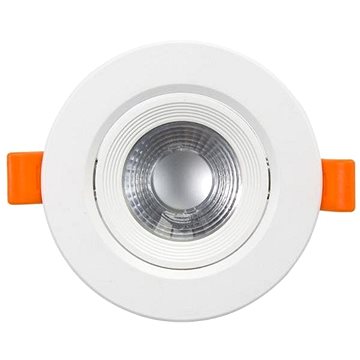 Výklopné podhledové bodové LED 7 W kruh teplá 9 cm