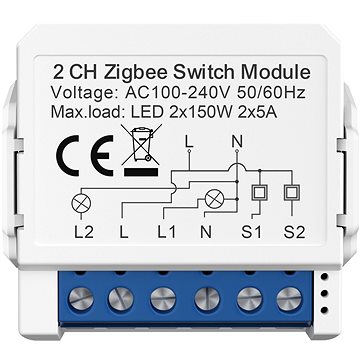 E-shop AVATTO ZWSM16 Zigbee (2-gang)