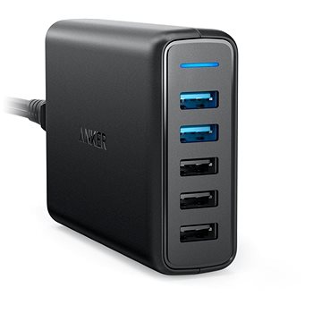 Anker PowerPort 5 with Dual QC 3.0 63W USB-A