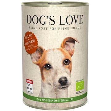 Dog's Love Bio Hovädzie 400 g