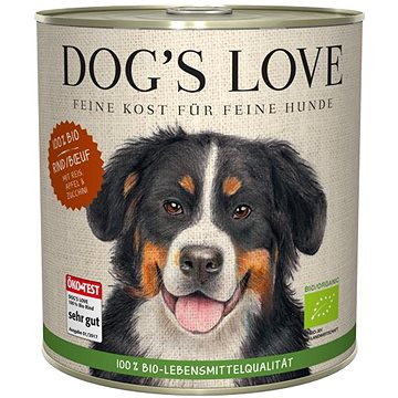 Dog's Love Bio Hovädzie 800 g