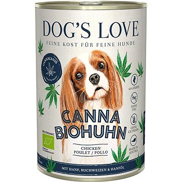 Dog's Love Canna Bio Kura Adult 400 g