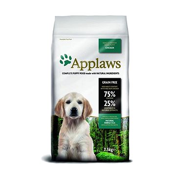 Applaws granuly Puppy Small & Medium Breed Kura 7,5 kg