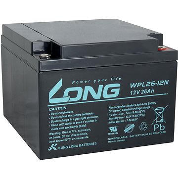 Long baterie 12V 26Ah M5 LongLife 12 let (WPL26-12N)