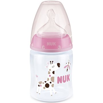 NUK FC+ lahev s kontrolou teploty 150 ml růžová