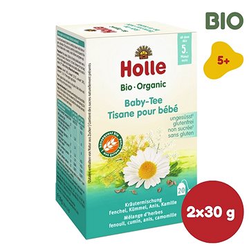 HOLLE Bio Dětský čaj 2× 30 g
