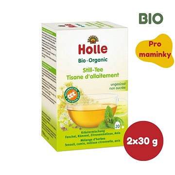 HOLLE Bio Čaj pro kojící maminky 2× 30 g
