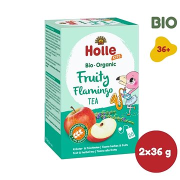HOLLE Bio Ovocný Flamingo čaj s fenyklem 2× 30 g