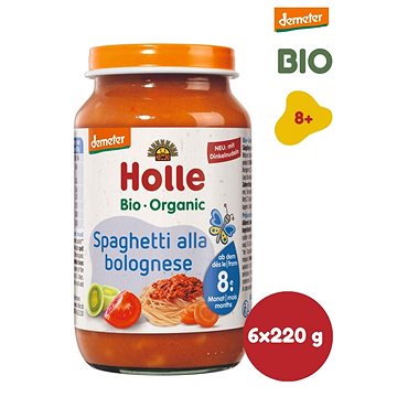 HOLLE BIO Spaghetti Bolognese 6× 220 g