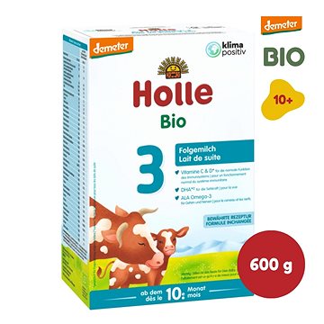 HOLLE BIO Dětská mléčná výživa 3 - 1× 600 g