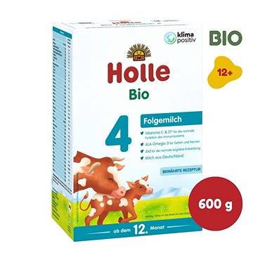 HOLLE BIO Dětská mléčná výživa 4 - 1× 600 g