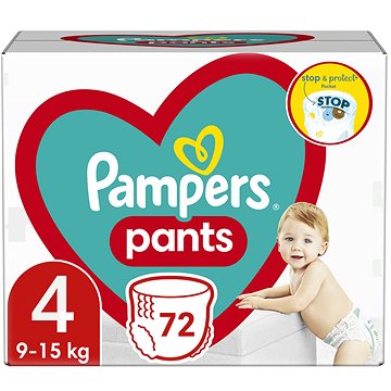 PAMPERS Pants vel. 4, Gaint Pack 72 ks