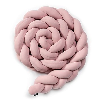 Eseco Pletený mantinel 180 cm, pink