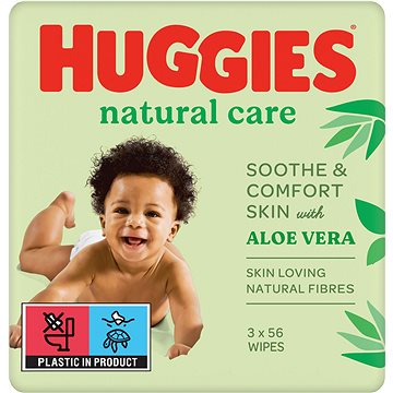 HUGGIES Natural Triplo (3× 56 ks)