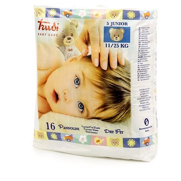 Trudi Baby Dry Fit 00695 Perfo-Soft vel. Junior 11–25 kg (16 ks)