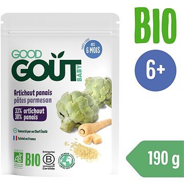 Good Gout BIO Artyčoky, pastiňák a těstoviny s parmazánem (190 g)