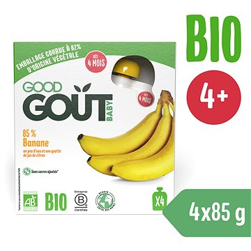 Good Gout BIO Banán (4× 85 g)
