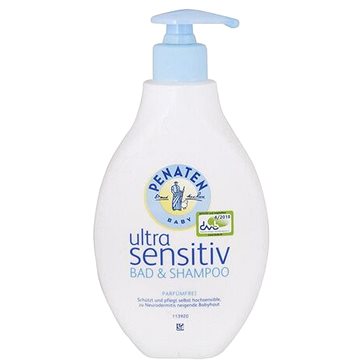 Penaten Ultra Jemný dětský šampon a pěna do koupele 400 ml