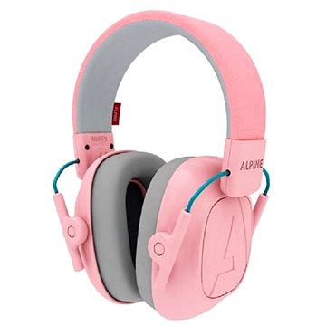 ALPINE MUFFY - Dětská izolační sluchátka růžová model 2021