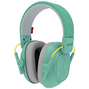ALPINE MUFFY - Dětská izolační sluchátka mint model 2021