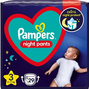 PAMPERS Night Pants vel. 3 (29 ks)