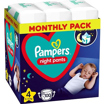 PAMPERS Night Pants vel. 4 (100 ks)