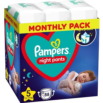 PAMPERS Night Pants vel. 5 (88 ks)
