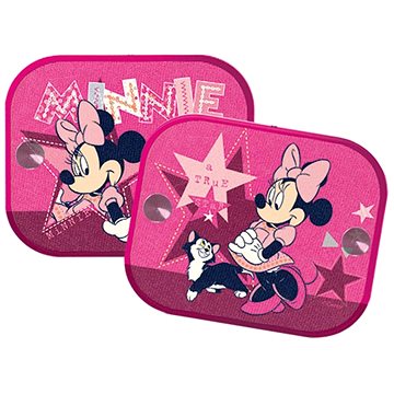 KAUFMANN stínítka do auta - Minnie Mouse růžová, 2 ks