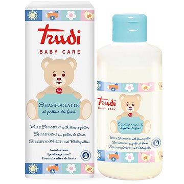 TrudiBaby dětské šamponové mléko s květinovým pylem 250 ml