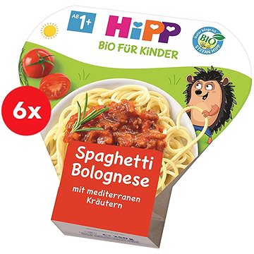 HiPP BIO Boloňské špagety 6× 250 g