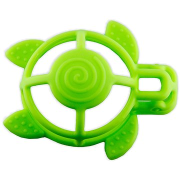 Bo Jungle silikonové kousátko B-Turtle Green