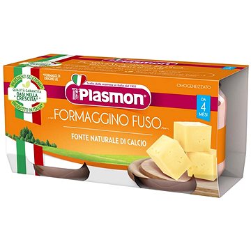 PLASMON bezlepkový sýrový 2× 80 g, 4m+