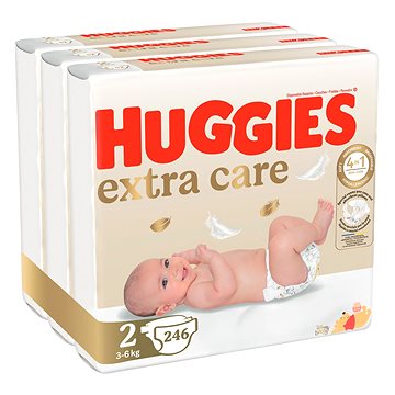 HUGGIES Extra Care vel. 2 (246 ks)