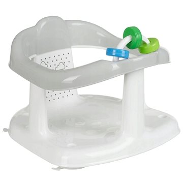 MALTEX dětské sedátko do vany s hračkou bílá/šedá
