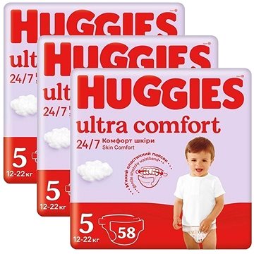 HUGGIES Ultra Comfort Mega 5 (174 ks)