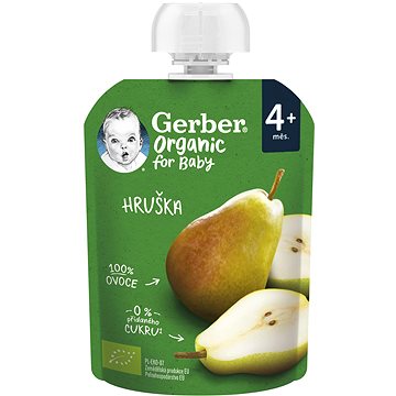 GERBER Organic kapsička hruška 90 g