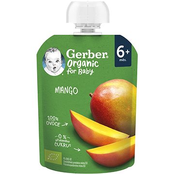 GERBER Organic kapsička mango 90 g