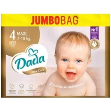 DADA Jumbo Bag Extra Care vel. 4, 82 ks