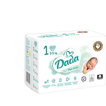 DADA Pure Care Newborn vel. 1 (23 ks)