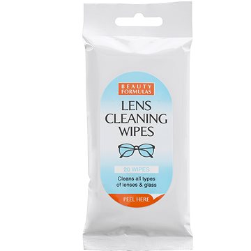 BEAUTY FORMULAS čistící ubrousky na brýle (20 ks)