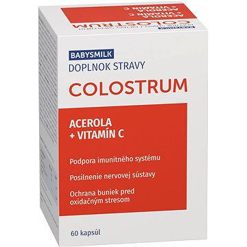 Babysmilk Colostrum Acerola + Vitamín C 60 kapslí
