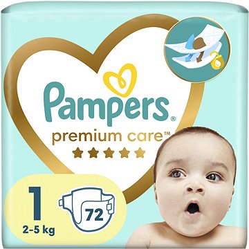 PAMPERS Premium Care vel. 1 (72 ks)