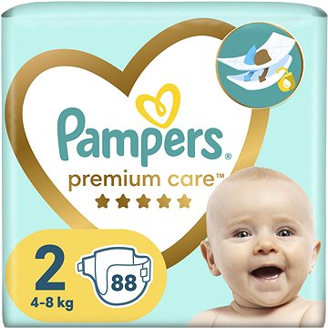 PAMPERS Premium Care vel. 2 (88 ks)