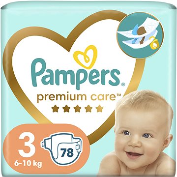 PAMPERS Premium Care vel. 3 (78 ks)