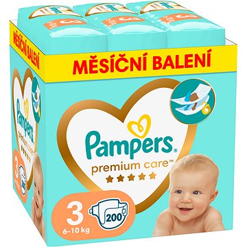 PAMPERS Premium Care vel. 3 (200 ks)
