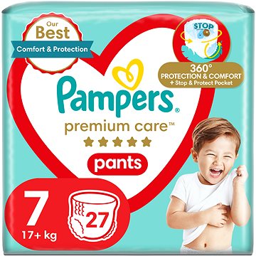 PAMPERS Premium Care Pants vel. 7 (27 ks)