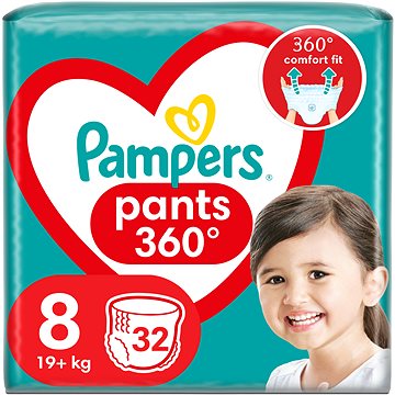 PAMPERS Active Baby Pants vel. 8 (32 ks)