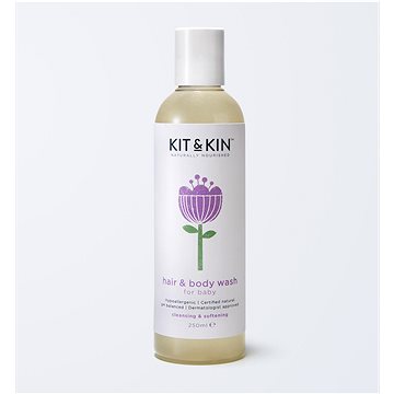 Kit & Kin vlasový a tělový šampon 250 ml