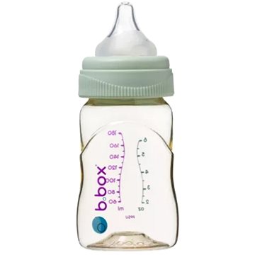 B.Box Antikoliková kojenecká láhev zelená 180 ml